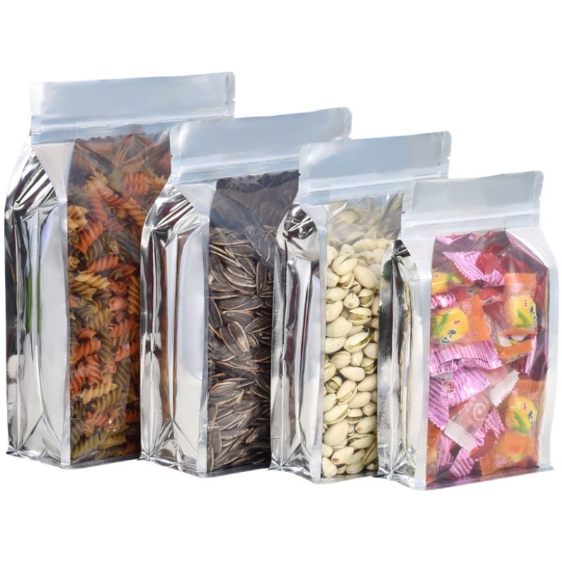 Clear Window Flat Bottom Pouch