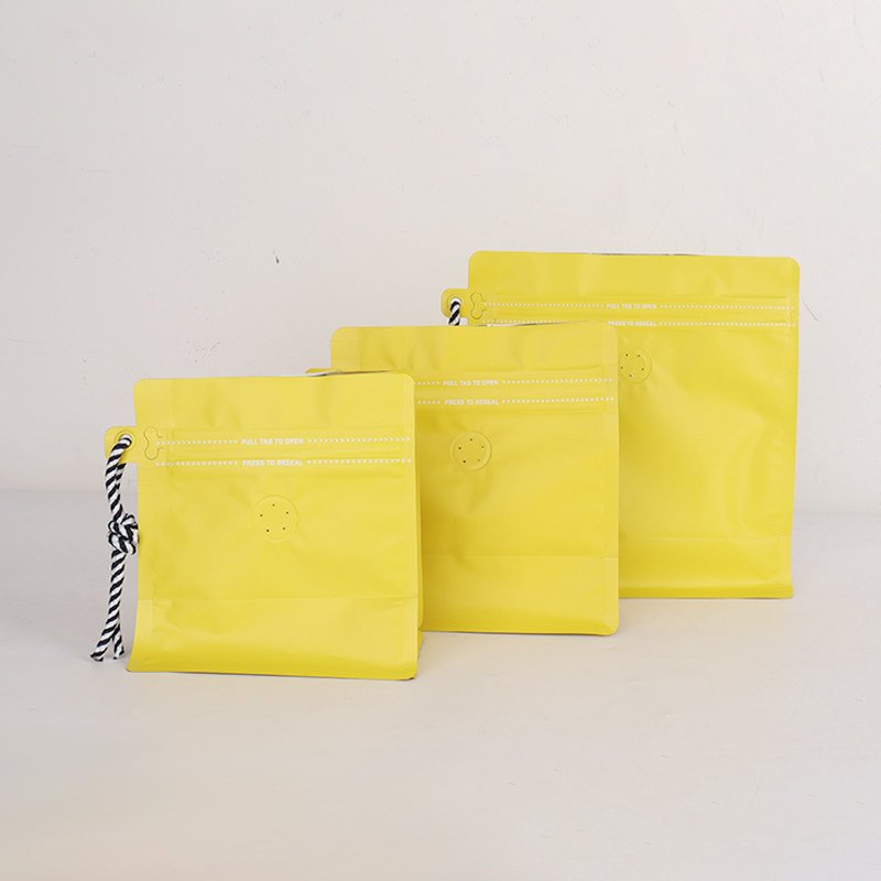 High-Barrier Aluminium Flat Bottom Pouch