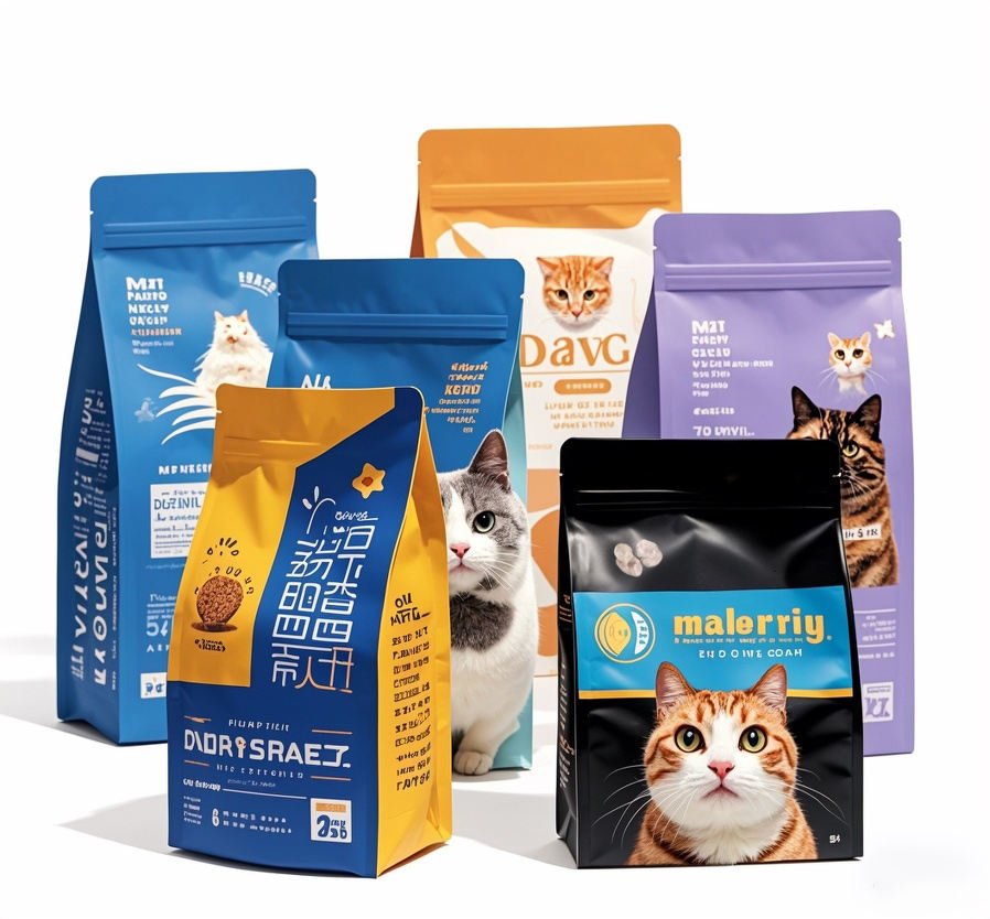 Eco-Conscious Kraft Pet Food Bag