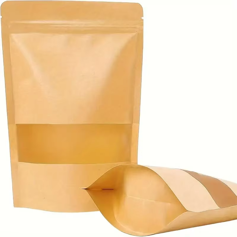 Kraft Paper Zipper Bag